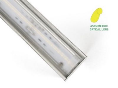 Suspension LED LUZ, Lentille optique asymétrique, 2835 LED, 80 lm/W